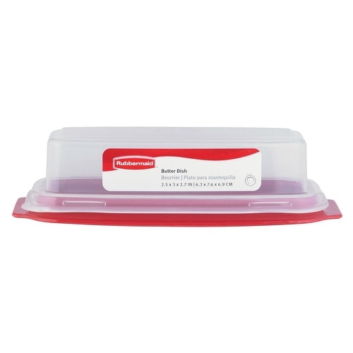 Rubbermaid 1777193 Servin Saver Butter Dish, 1/4 Lb