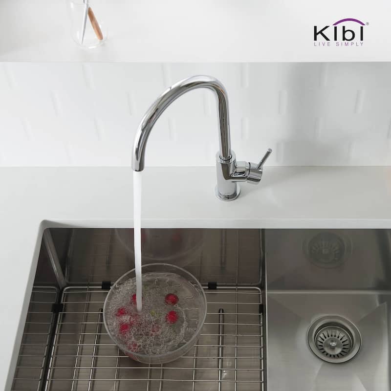 Lowa Single Handle Bar Sink Faucet with Soap Dispenser