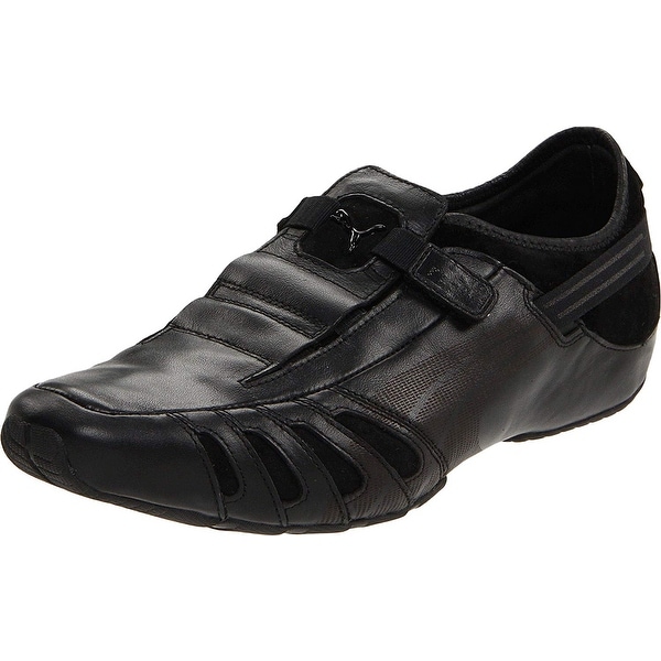 PUMA Men's Vedano Leather Slip-On Shoe 