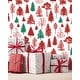 preview thumbnail 8 of 12, NextWall Winter Forest Christmas Peel and Stick Wallpaper