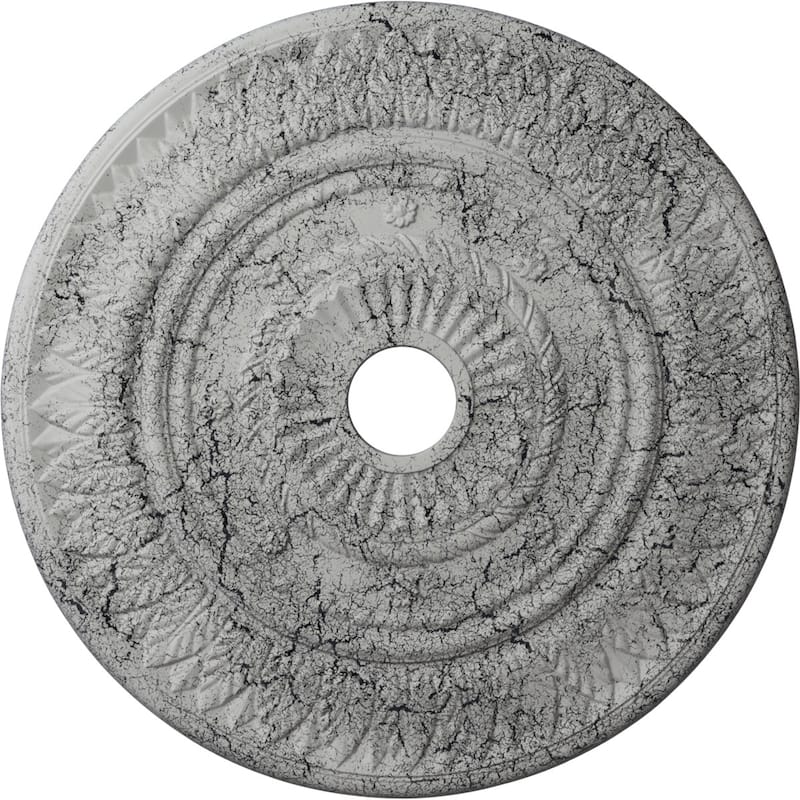 26 3/4"OD x 3 5/8"ID x 1 1/8"P Leaf Ceiling Medallion