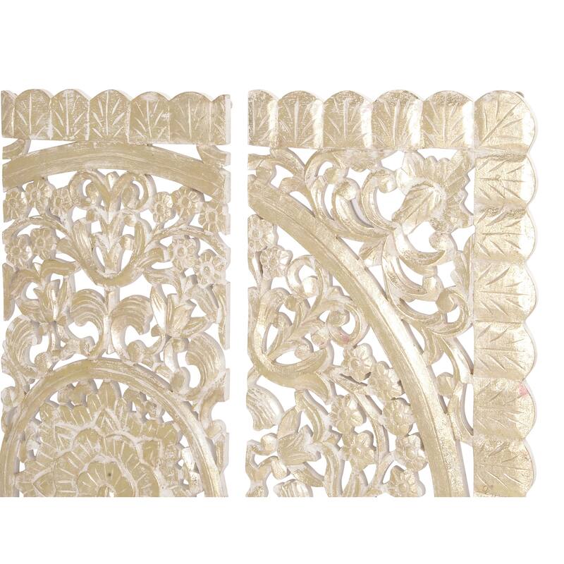 Wood Wall Panel Set Of 3 48W, 48H