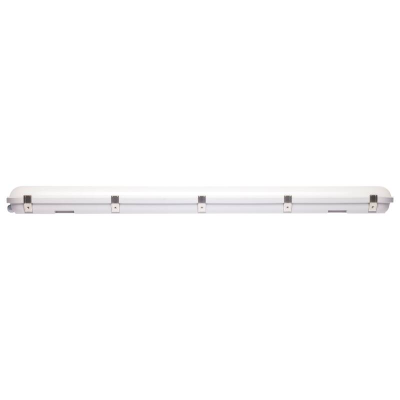 40/50/60 Watt LED 4 Foot Linear Vapor Proof Fixture 3K/4K/5K 120-347 Volt - Gray