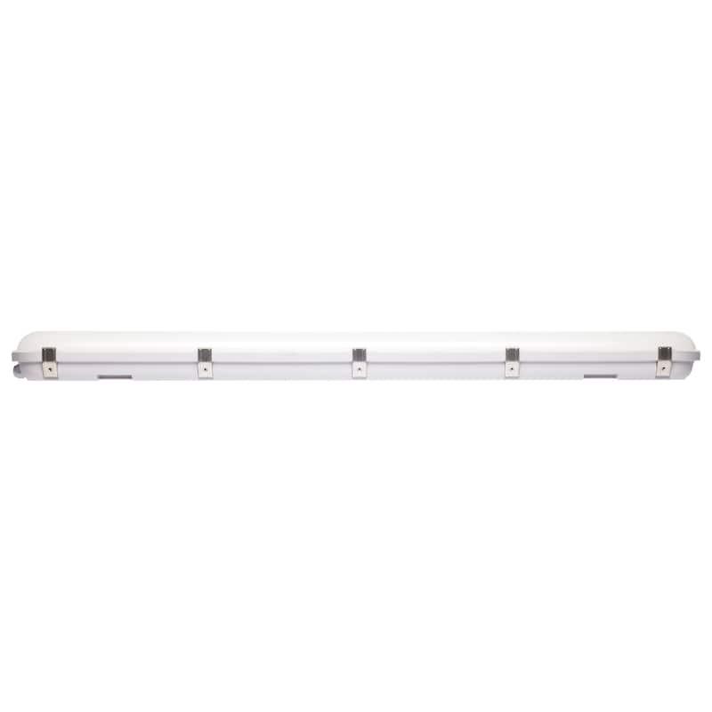40/50/60W LED 4 Foot Vapor Proof Emergency Battery Integrated Microwave Sensor 3K/4K/5K - Gray