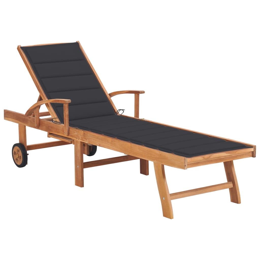 Anthracite sun lounger deals