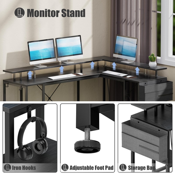 お買い得商品特集 - 販促エクスプレス L Shaped Gaming Desk 95 カードファイト!! ヴァンガード