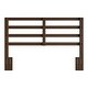 preview thumbnail 24 of 34, CraftPorch Modern Wooden Slat Headboard