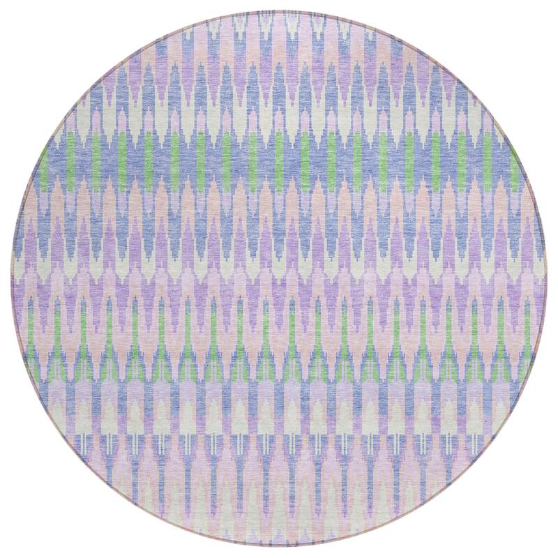 Machine Washable Indoor/ Outdoor Chantille Moroccan Boho Rug