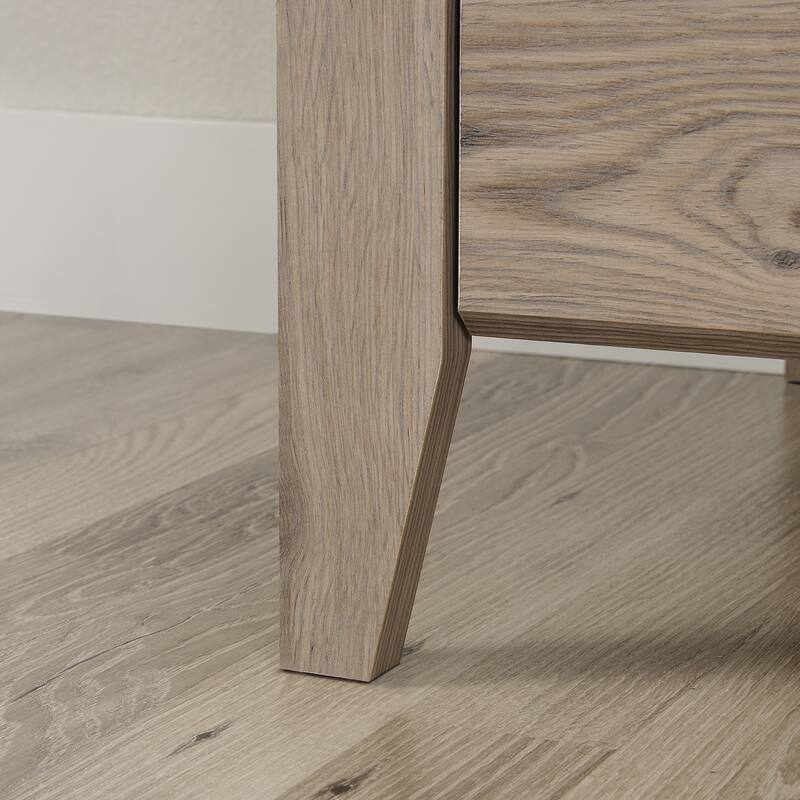 Engineered Wood Transitional Lateral File with 2 Drawers, Brown