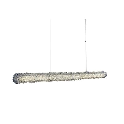Allegri 035561-FR001 Lina 46" Wide LED Linear Chandelier with Firenze