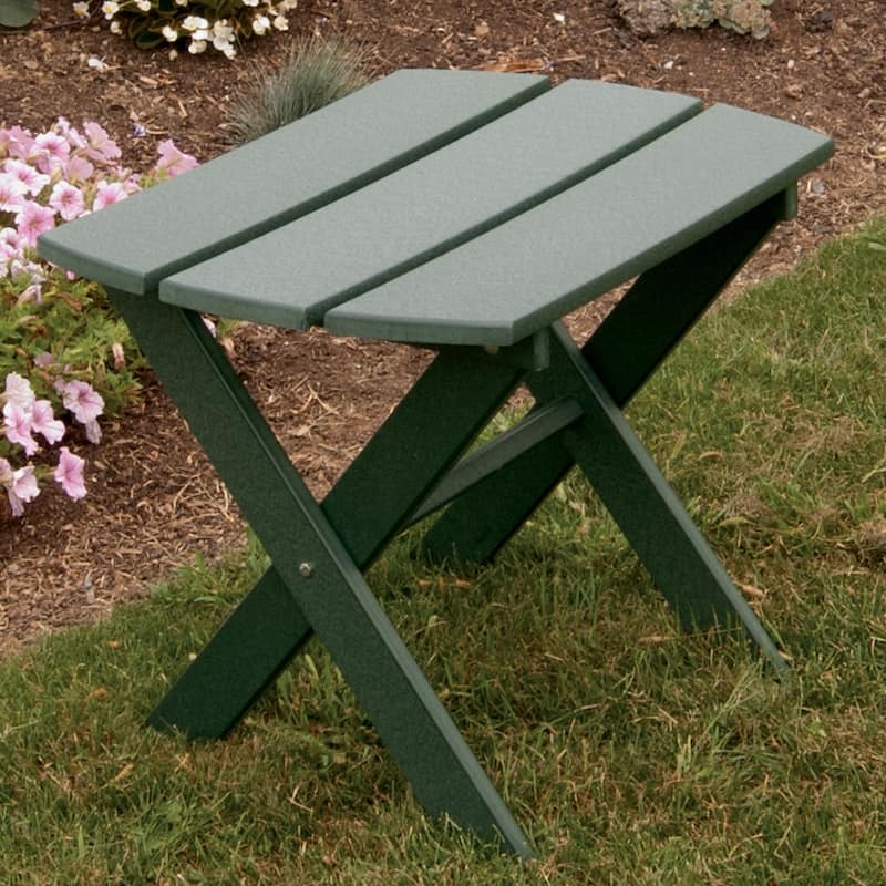 Poly Folding End Table