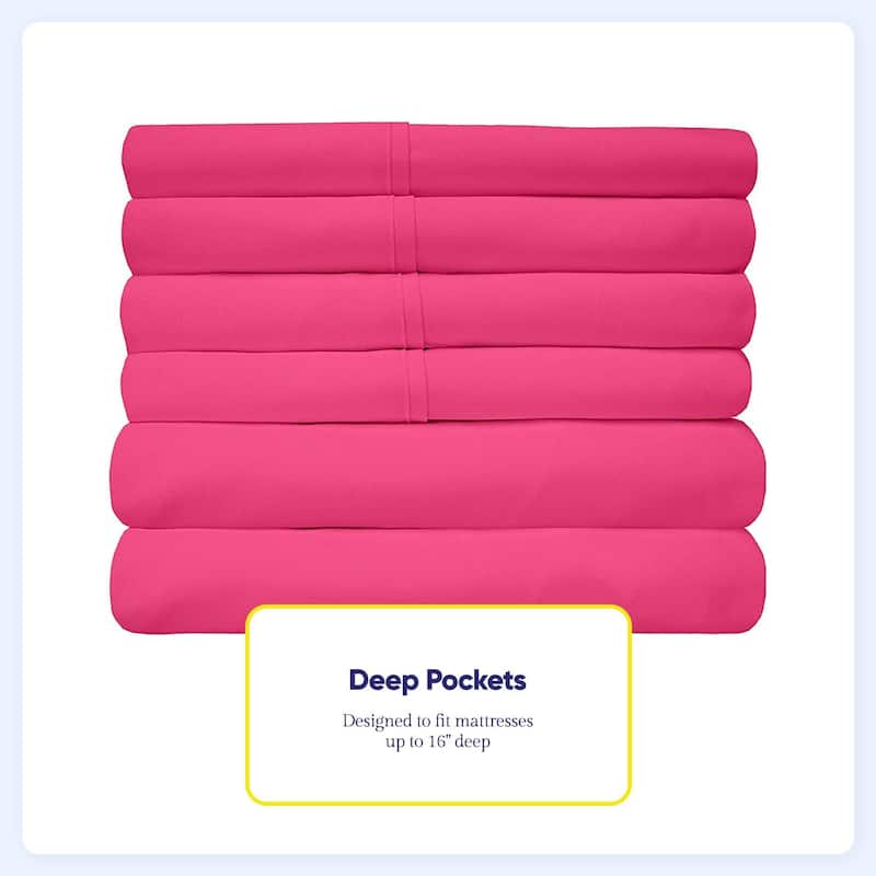 RV Queen 6-Piece Bed Sheet Set