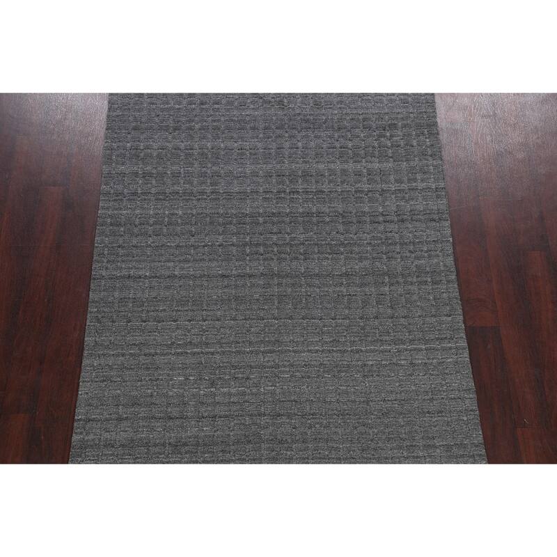 Stunning Geometric Modern Moroccan Oriental Area Rug Wool Handmade - 4'10" x 7'8"