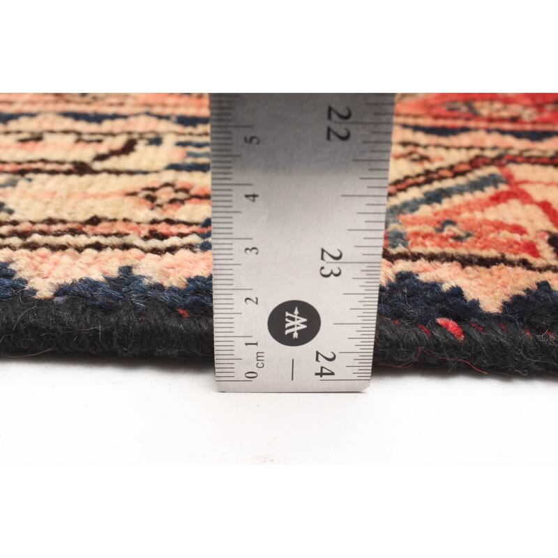 ECARPETGALLERY Hand-knotted Andelz Red Wool Rug - 3'4 x 6'6