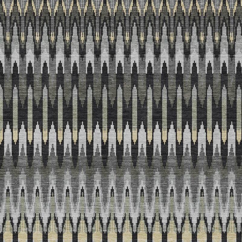 HomeRoots Southwestern Transitional Rectangle Outdoor Rug