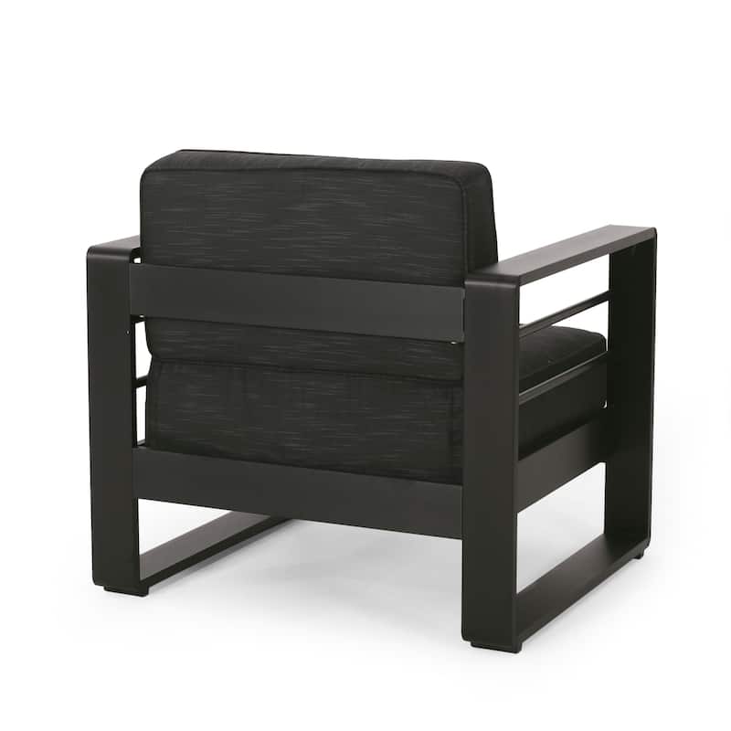 Maya Bay Aluminum Club Chairs (Set of 2) by Christopher Knight Home