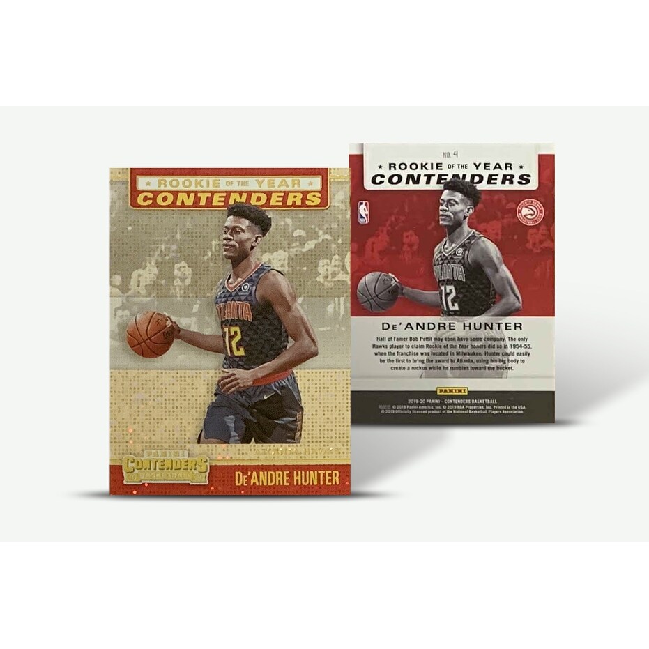 Shop Deandre Hunter Atlanta Hawks 20192020 Panini Contenders