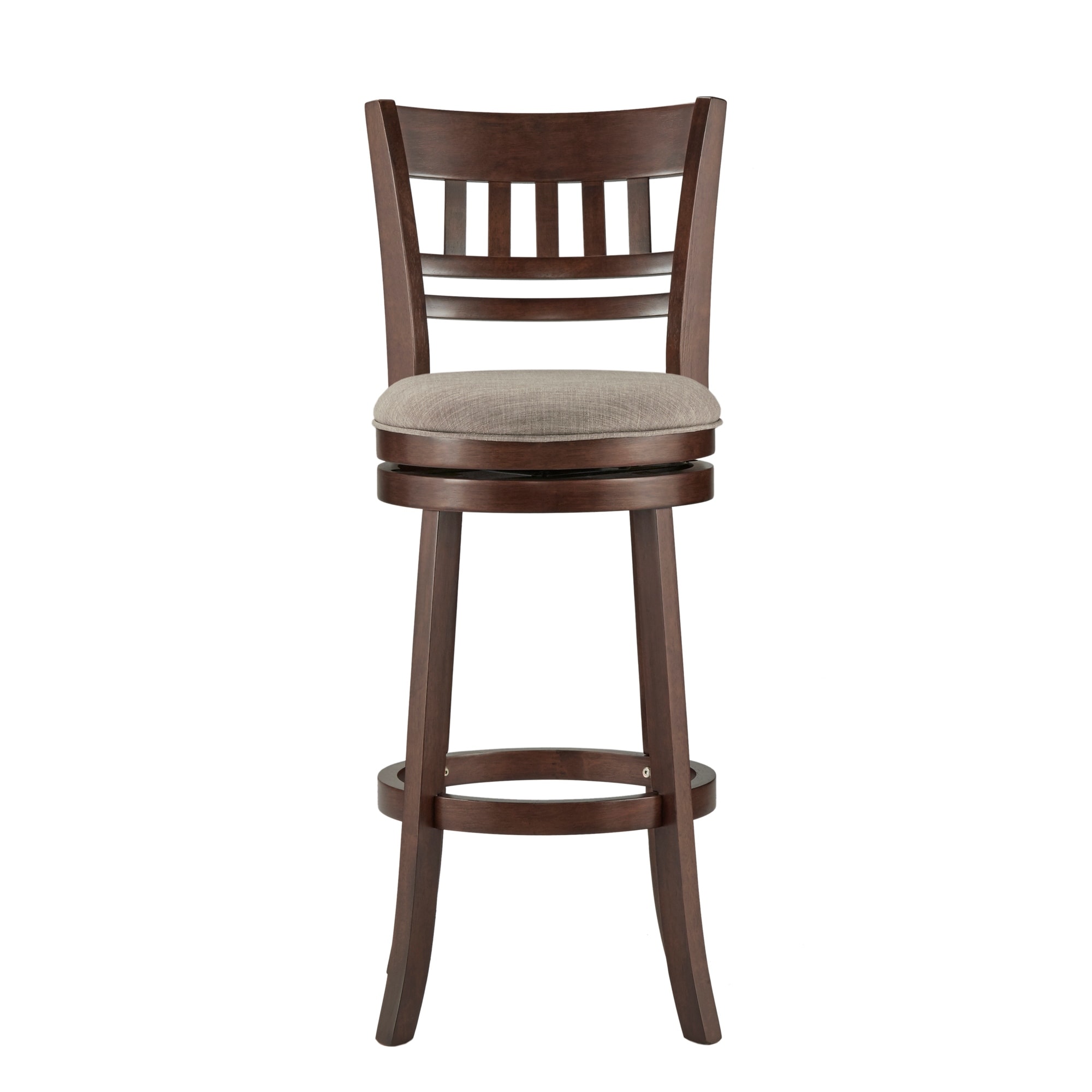 Eleanor double x back wood swivel bar stool best sale by inspire q classic