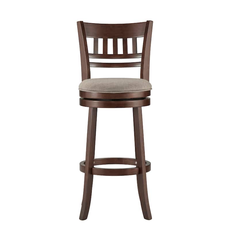 Verona Swivel 29-inch High Back Bar Stool by iNSPIRE Q Classic