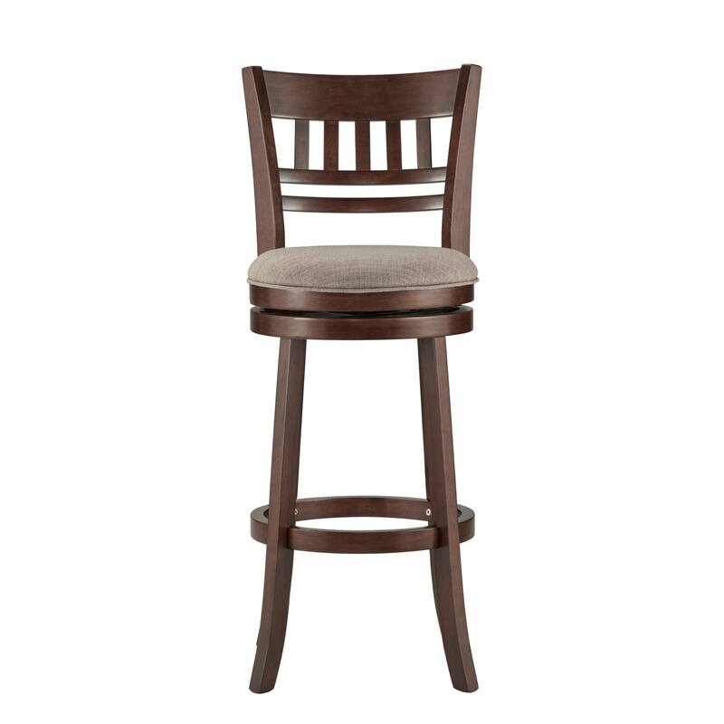Verona Swivel 29-inch High Back Bar Stool by iNSPIRE Q Classic
