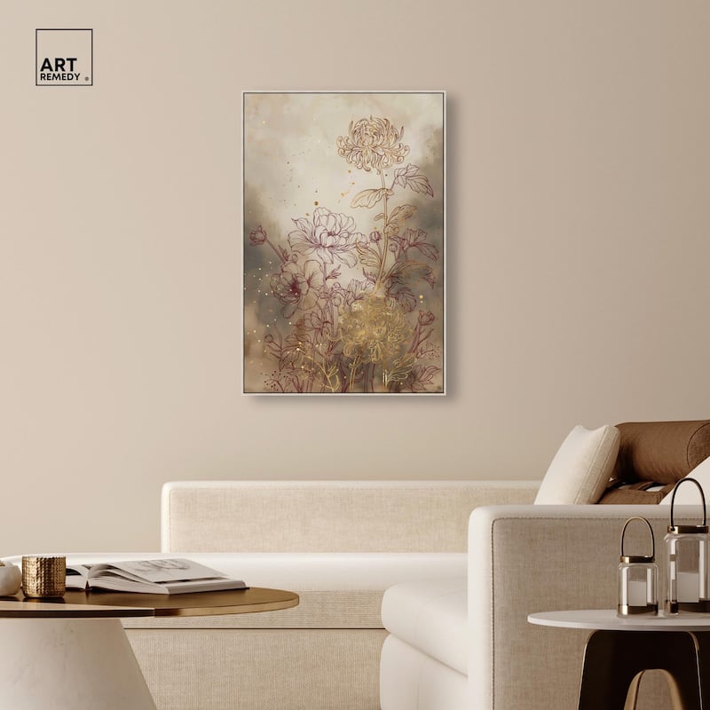 Flourishing Canvas by Art Remedy