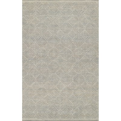 Momeni Mallorca Geometric Hand-hooked Wool Area Rug