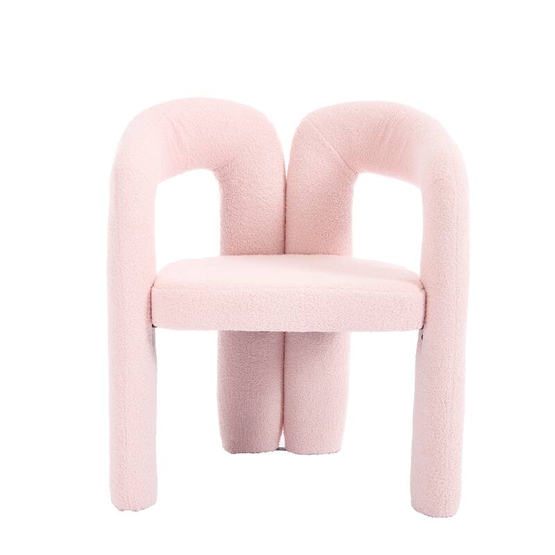 Contemporary Designed Velvet Fabric Upholstered Accent/Dining Chair/Barrel Side Chairs Armchair For Living Room Set Of 2