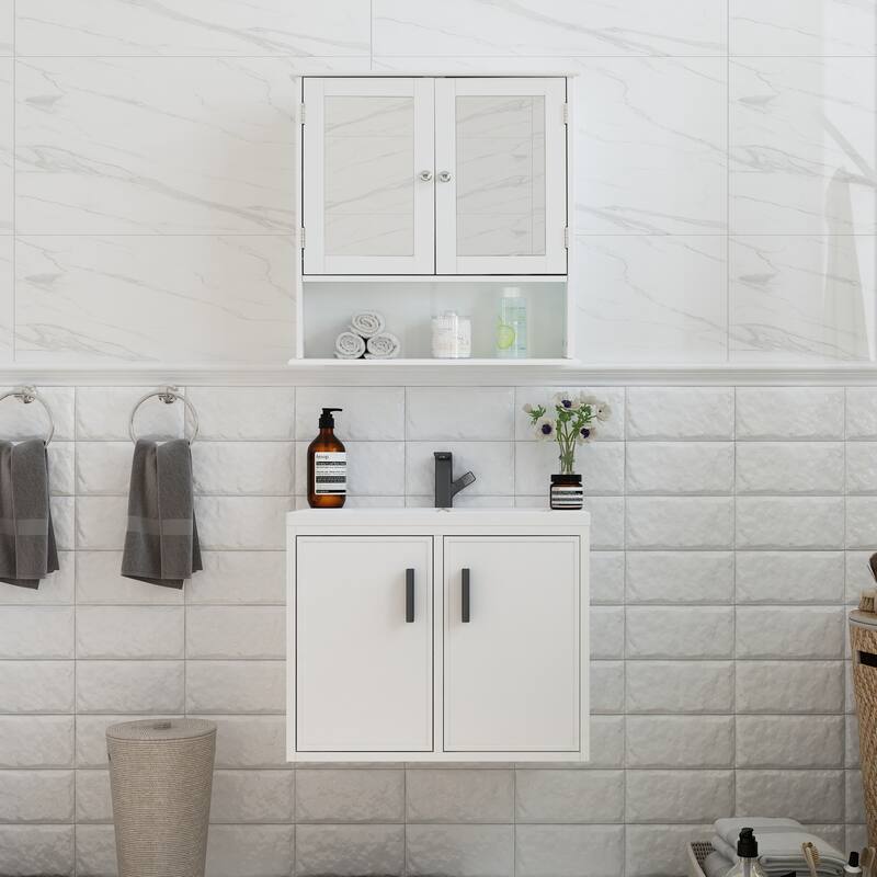 Mirror Wall Mounted Cabinet For the Bathroom and Vanity