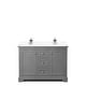 preview thumbnail 56 of 58, Avery 48 Inch Double Vanity, Cultured Marble Top