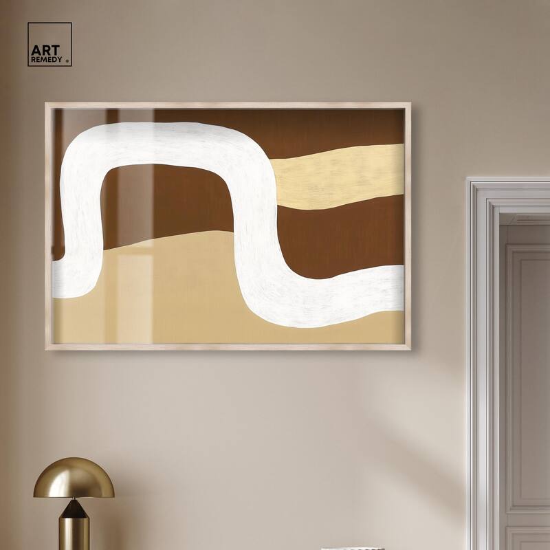 Minimal Wavy II Shadowbox by Art Remedy