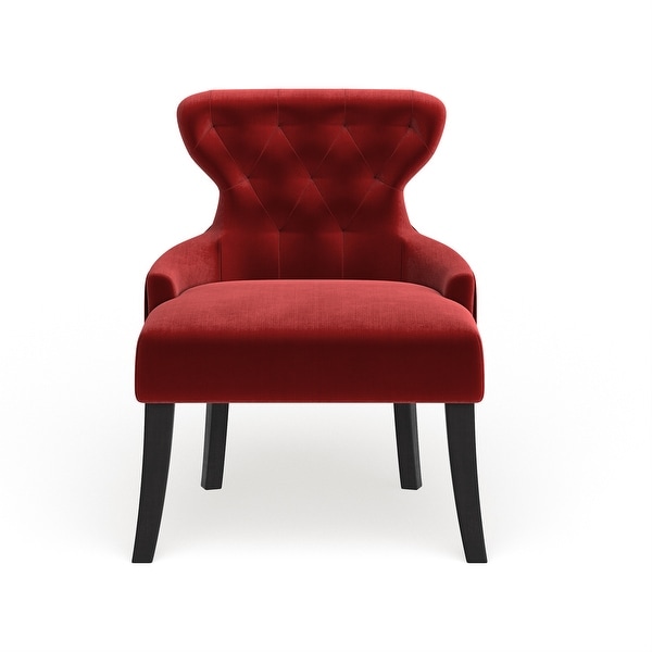 Copper Grove Bragg Hour Glass Upholstered Accent Chair. Opens flyout.