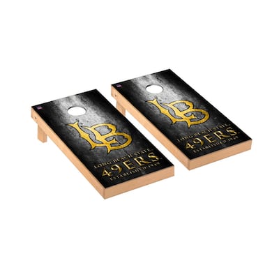 California State Long Beach 49ers Museum Cornhole Board Set