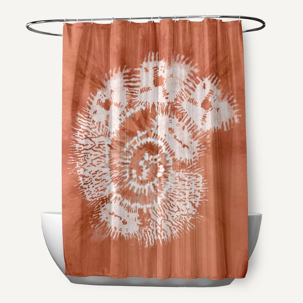 Conch Animal Print Shower Curtain