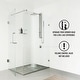 preview thumbnail 13 of 30, VIGO Orchid 2-Jet Retro-fit Shower Panel System with Shower Head and Handheld Shower