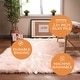 preview thumbnail 25 of 155, Silver Orchid Parrott Faux Fur Sheepskin Area Rug