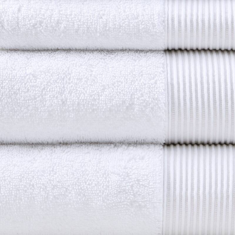 Cotton Tencel Blend Antimicrobial 6 Piece Towel Set