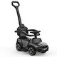 preview thumbnail 14 of 20, 4-in-1 Push Cars ,Led Lights and Controllable Push Handle Black