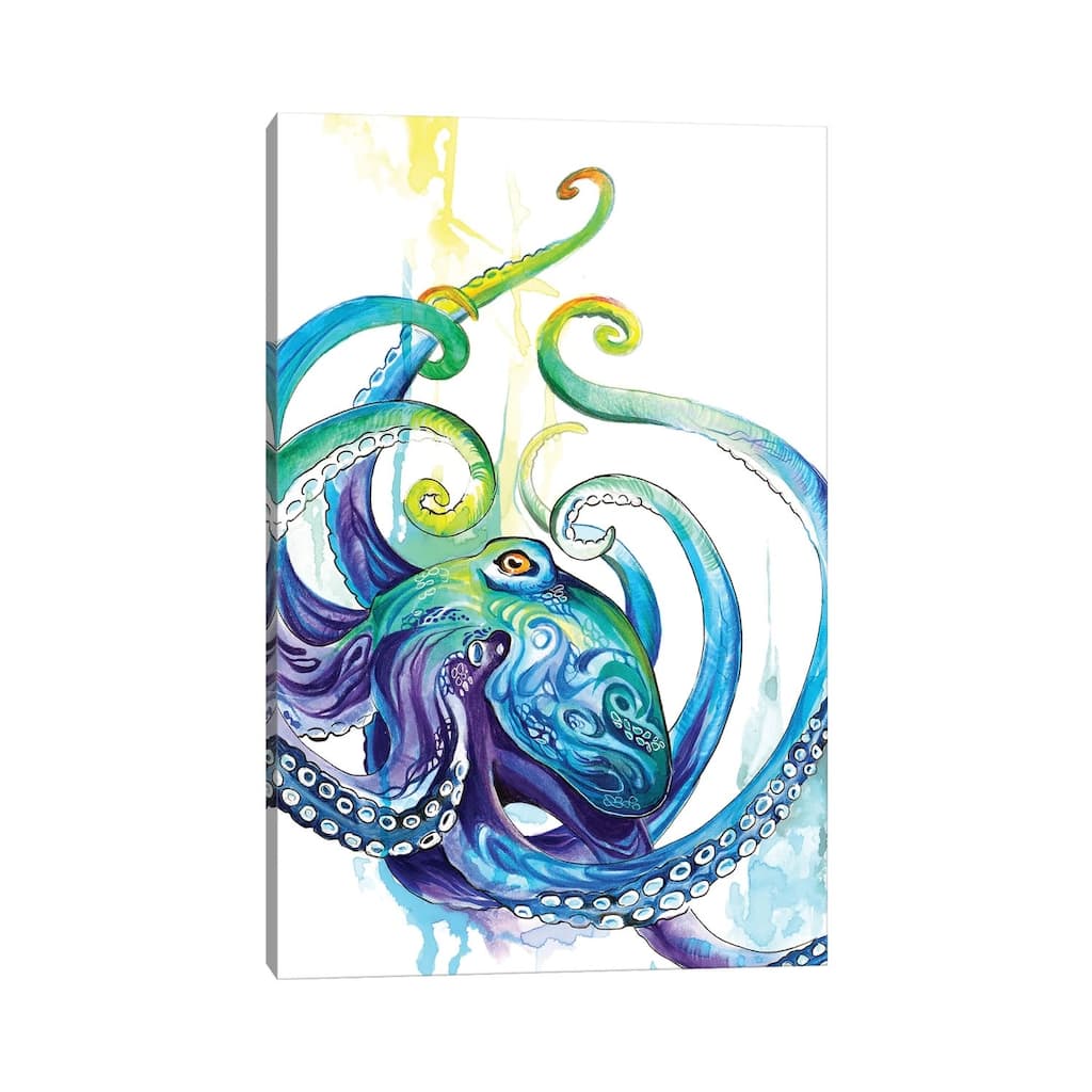 iCanvas "Octopus" by Katy Lipscomb Canvas Print