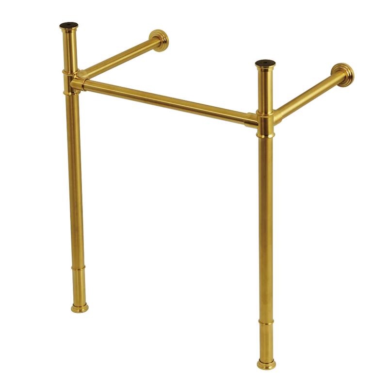 Kingston Brass Imperial Stainless Steel Console Sink Legs - Brushed Brass