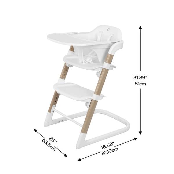 dimension image slide 1 of 2, Evenflo RightSeat Multistage High Chair