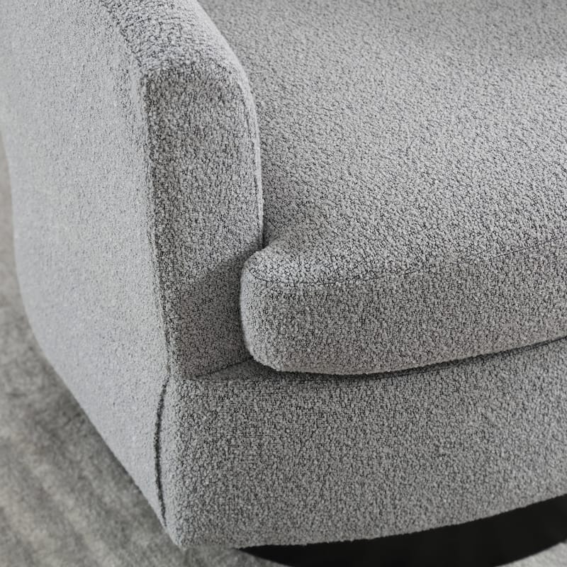 Swivel Accent Chair Armchair Upholstered Barrel Chairs