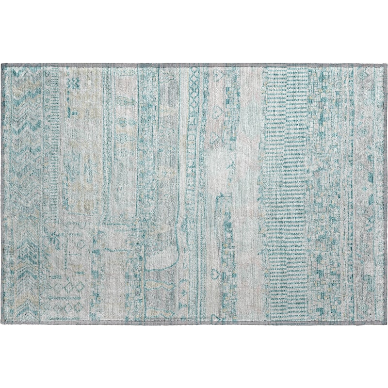 Premium Washable Super Soft Modern Global Mayfield Rug