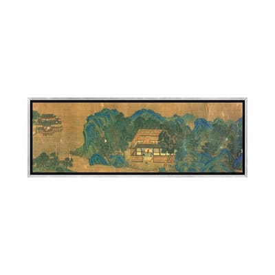 iCanvas "Wang Chuan's Residence, after the Painting Style and Poetry of Wang Wei " by Qiu Ying Framed