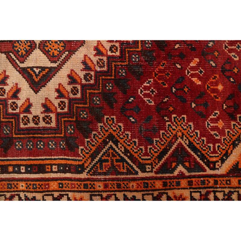 ECARPETGALLERY Hand-knotted Konya Anatolian Red Wool Rug - 5'3 x 9'10