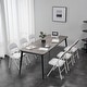 preview thumbnail 5 of 9, Elegant Foldable Iron & PVC Chairs for Convention & Exhibition White