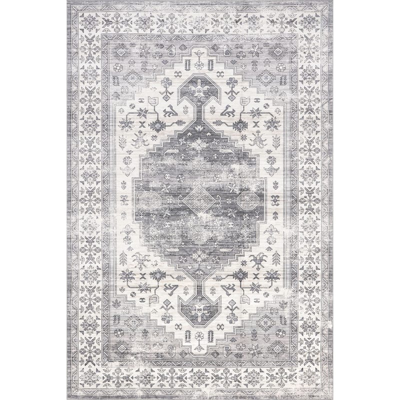 Nuloom Astra SplashGuard Traditional Machine Washable Area Rug