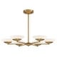 preview thumbnail 4 of 6, Minka Lavery 3946 Solara 6 Light 36" Wide LED Chandelier with Faux