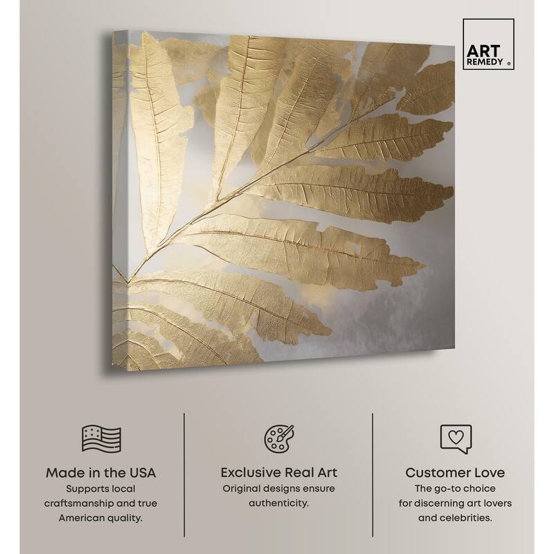 Golden Canopy (I) Canvas by Art Remedy, Gallery Wrapped