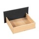 preview thumbnail 16 of 45, Roomfitters Twin/Full Size Velvet Platform Bed with Rabbit-Shaped Headboard, Drawers, Bed-End Storage Pocket