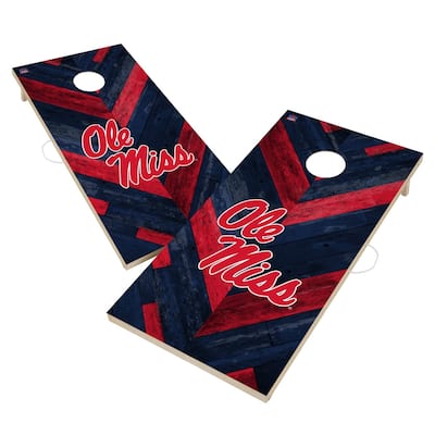 Mississippi Ole Miss Rebels Cornhole Board Set